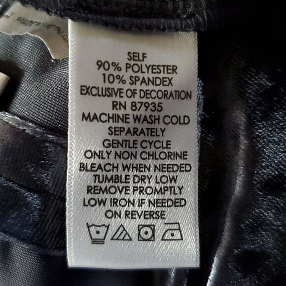 LOGO Lori Goldstein Open Cardigan L Velour Kimono Lagenlook Fairy Gray Black - Picture 6 of 6